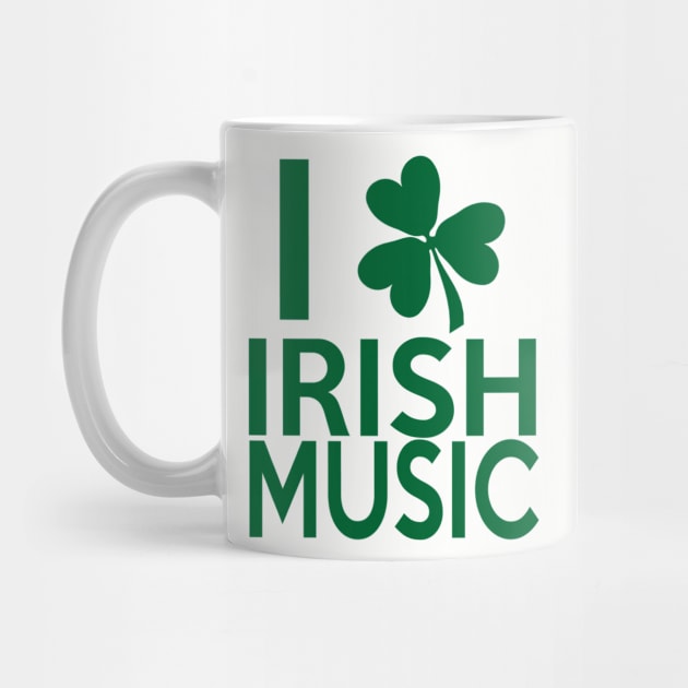 Irish Music Love by LefTEE Designs